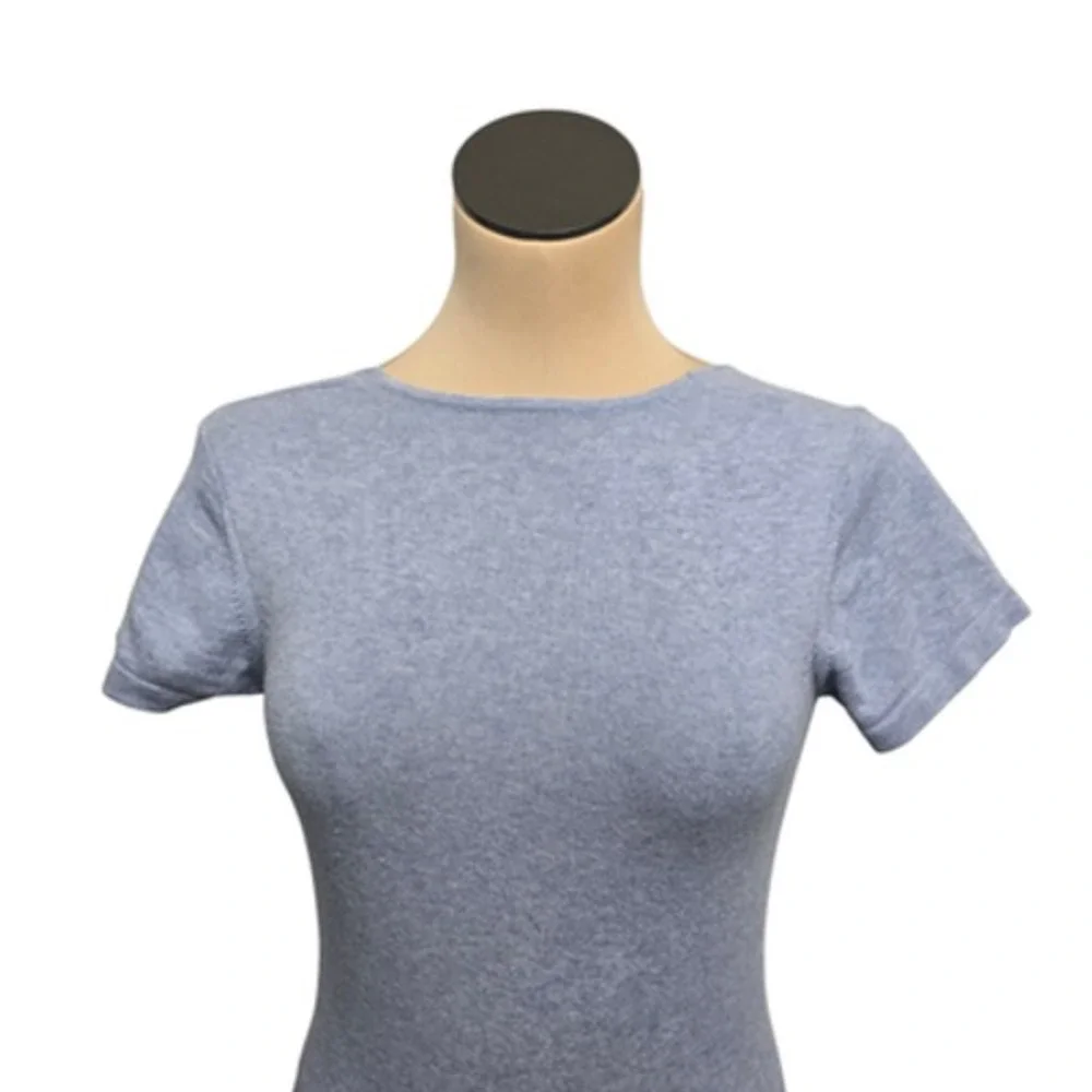 Djerf Avenue Dress Womens XS Urban Angel Open Back Mini Organic Cotton Sustainab